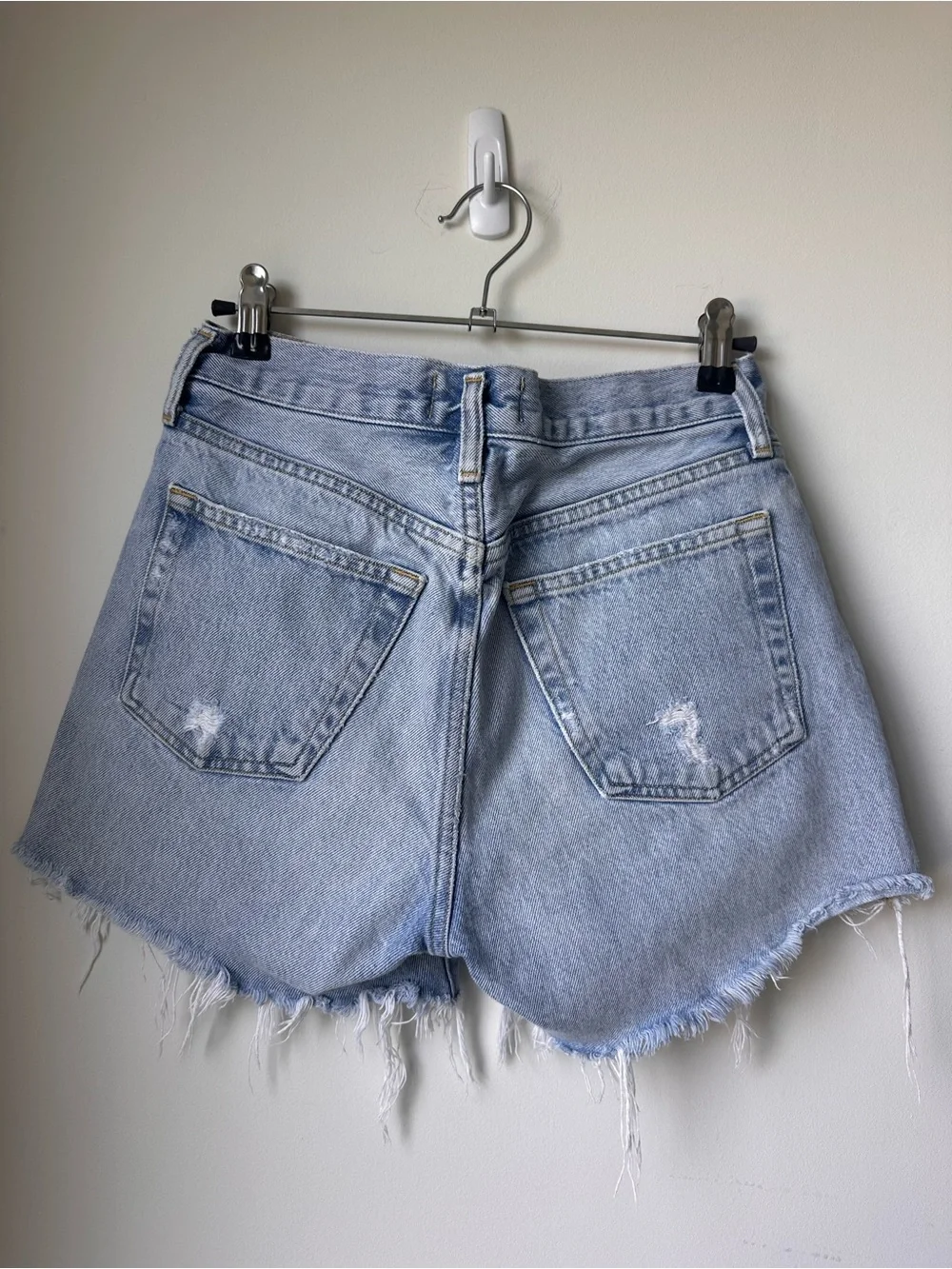 Agolde Parker Long Short in Swapmeet size 23